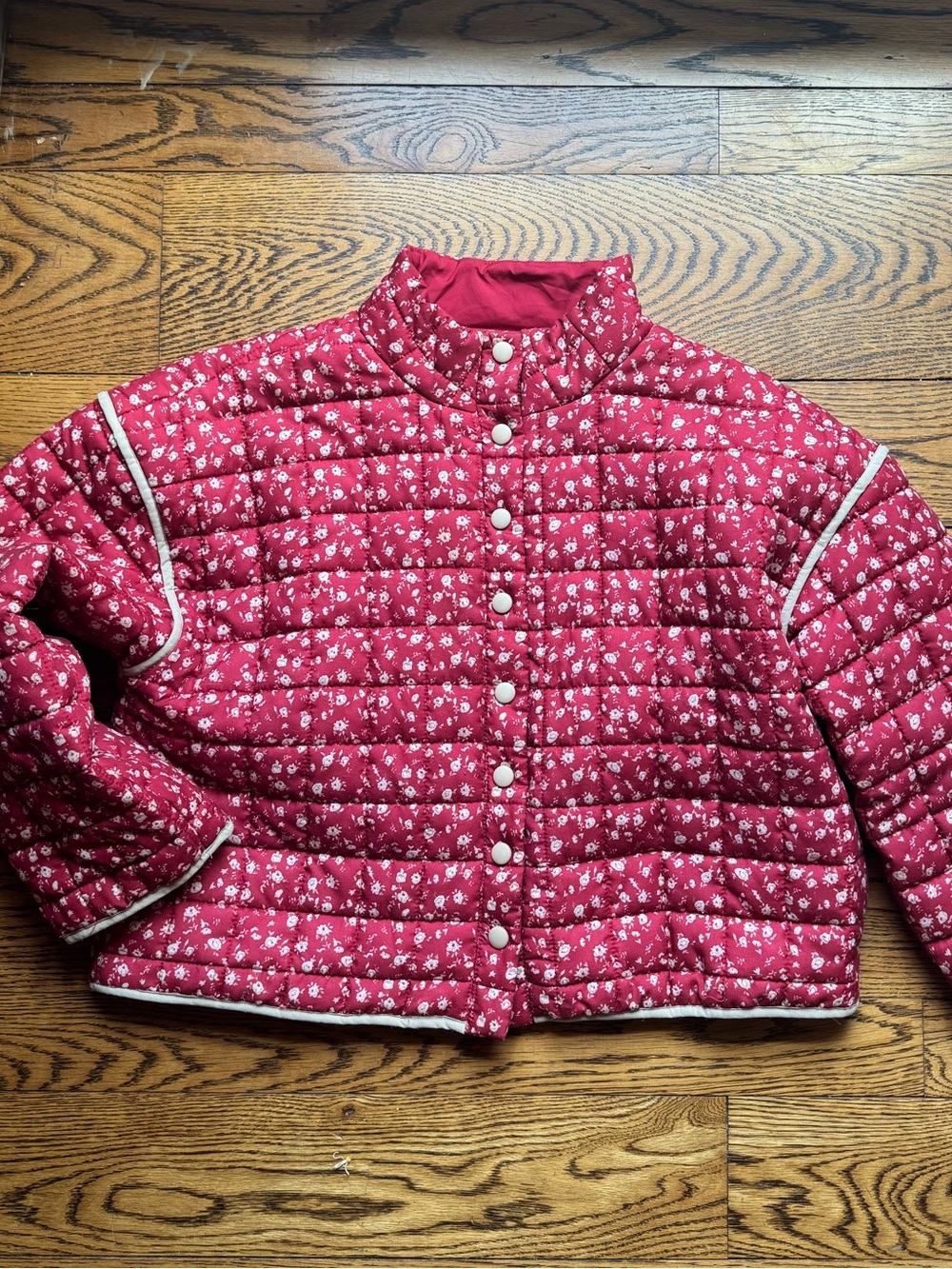 Quilted Crop Jacket - Picture 2 of 6